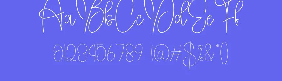 Rhinestone Simple Handwritten Font by creativeletter — Script Handwritten Font — thumbnail 3