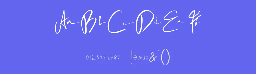 Rhoutte Ganol Signature Font by madeDeduk — Script Handwritten Font — thumbnail 3