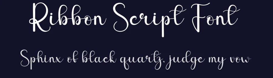 Ribbon Script Font by andikastudio — Script Handwritten Font — thumbnail 2