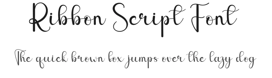 Ribbon Script Font by andikastudio — Script Handwritten Font