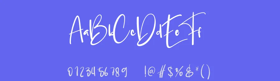 Ribbon Script Font by creativeletter — Script Handwritten Font — thumbnail 3