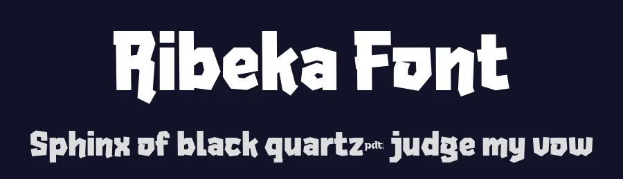 Ribeka Font by productype — Display Font — thumbnail 2