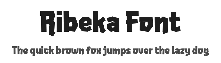 Ribeka Font by productype — Display Font