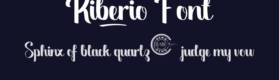 Riberio Font by RaisProject — Script Handwritten Font — thumbnail 2