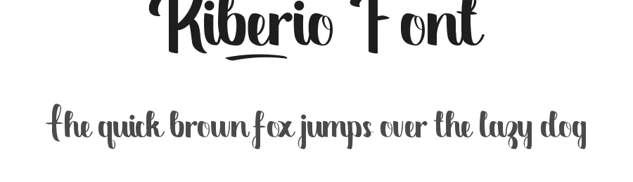 Riberio Font by RaisProject — Script Handwritten Font