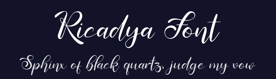 Ricadya Font by Gracetypestudio — Script Handwritten Font — thumbnail 2