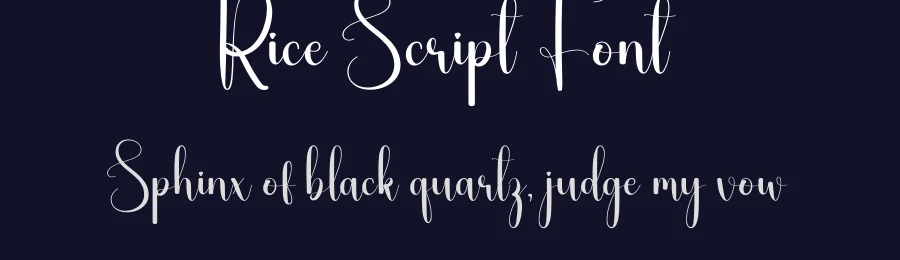Rice Script Font by andikastudio — Script Handwritten Font — thumbnail 2