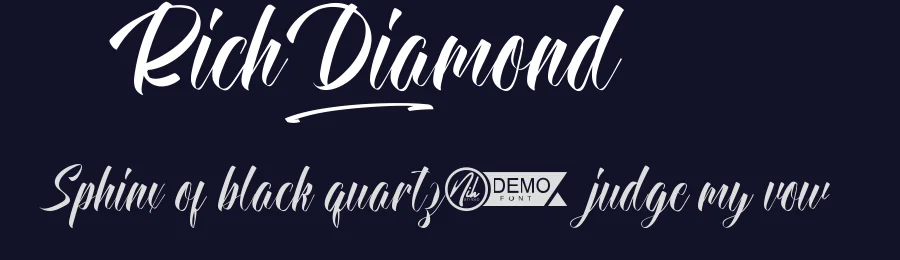 Rich Diamond by nihstudio — Script Handwritten Font — thumbnail 2