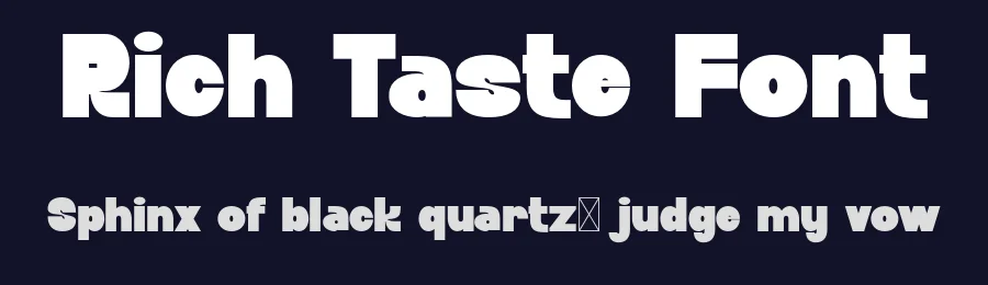 Rich Taste Font by Imoodev — Display Font — thumbnail 2