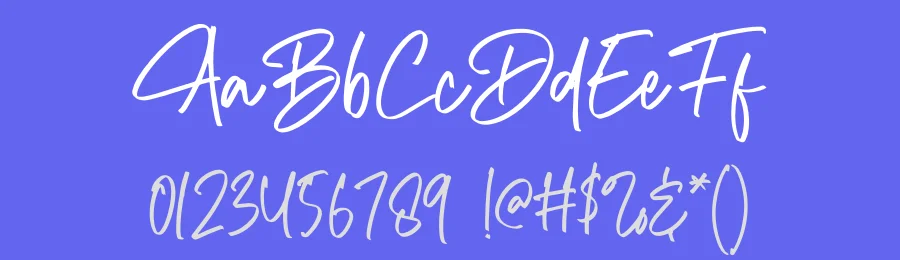 Richard Hamilton Handwritten Font by letterenastudios — Script Handwritten Font — thumbnail 3