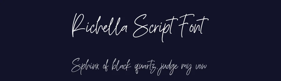 Richella Script Font by Balevgraph Studio — Script Handwritten Font — thumbnail 2