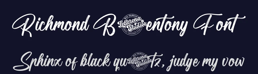 Richmond Barentony Font by letterenastudios — Script Handwritten Font — thumbnail 2