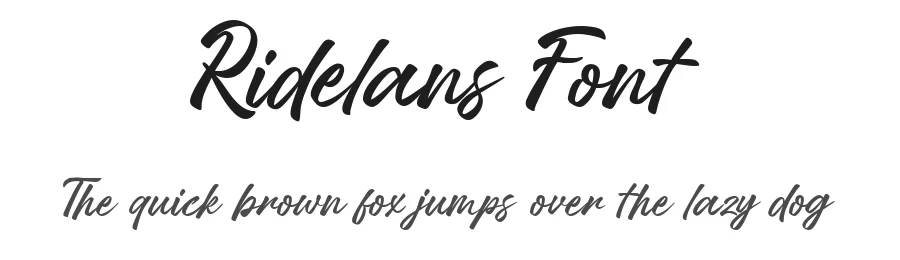 Ridelans Font by Lettermine — Serif Font