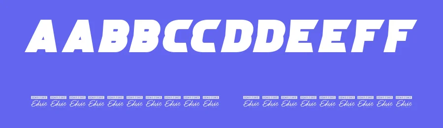 Rider Protector Font by edricstudio — Display Font — thumbnail 3