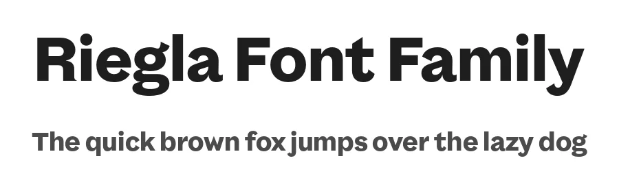 Riegla Font Family by Interval Type — Decorative Font