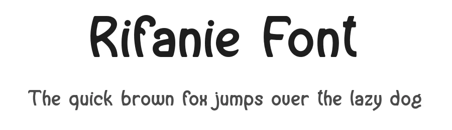 Rifanie Font by SlideShoot — Display Font
