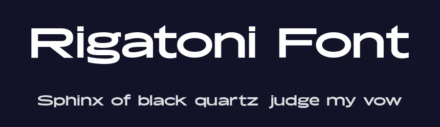 Rigatoni Font by Giulia Boggio — Sans Serif Font — thumbnail 2