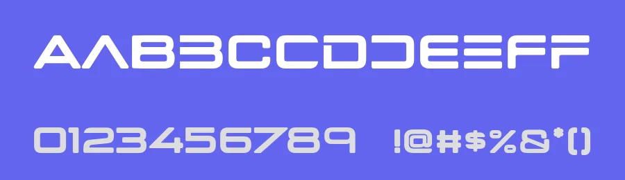 Rigel Star Futuristic Font by 177Studio — Display Font — thumbnail 3