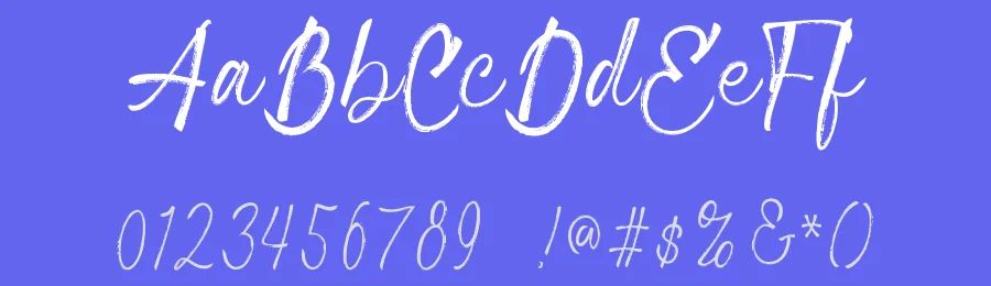 Right Brush Font by wibisono2001 — Script Handwritten Font — thumbnail 3
