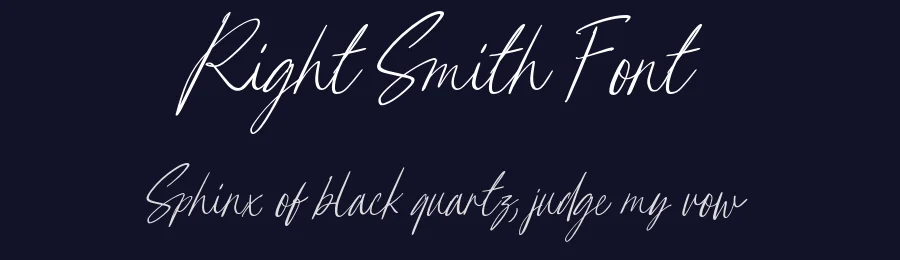 Right Smith Font by Letterhend Studio — Script Handwritten Font — thumbnail 2