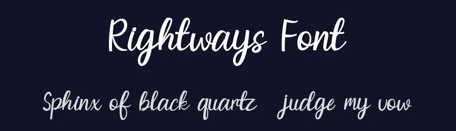 Rightways Font by fourtypestd — Script Handwritten Font — thumbnail 2