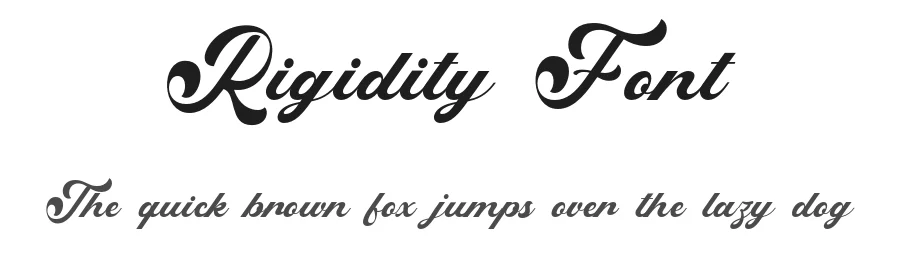Rigidity Font by Arendxstudio — Script Handwritten Font