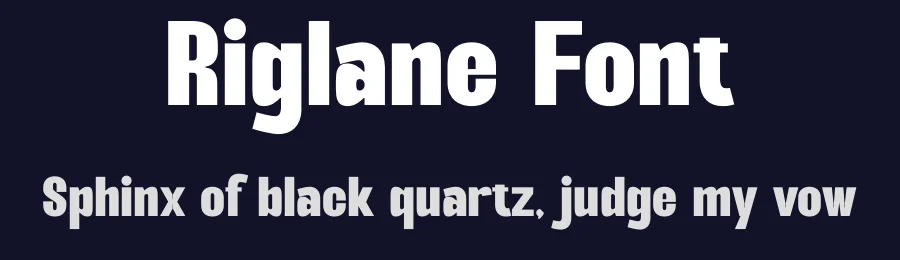 Riglane Font by TypeLogue — Sans Serif Font — thumbnail 2