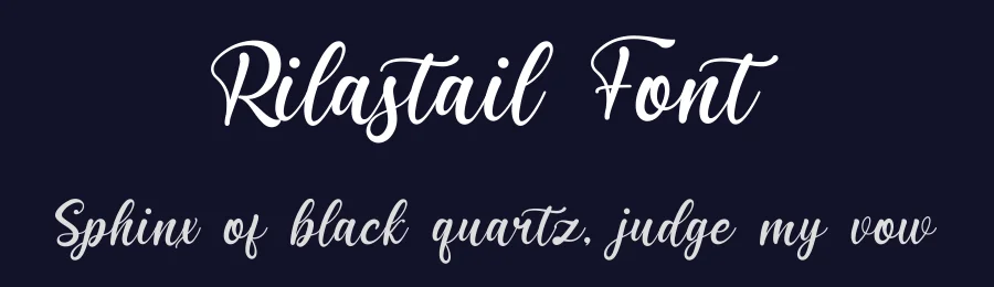 Rilastail Font by Basnistudio — Script Handwritten Font — thumbnail 2