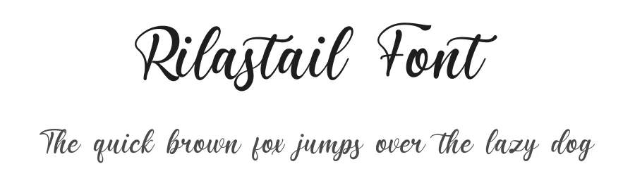 Rilastail Font by Basnistudio — Script Handwritten Font