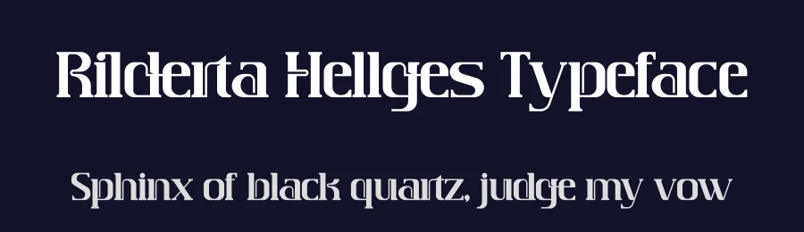 Rilderta Hellges Typeface by Storytype — Serif Font — thumbnail 2