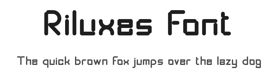 Riluxes Font by ErmediaStudio — Display Font
