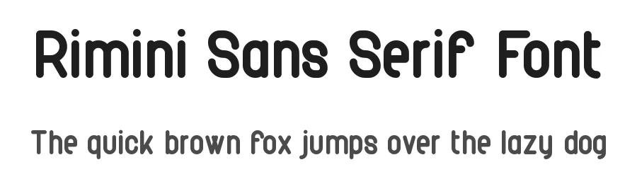 Rimini Sans Serif Font by vp_creative_shop — Sans Serif Font
