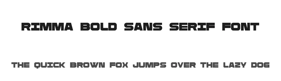 Rimma Bold Sans Serif Font by Vladyslav Boyko — Sans Serif Font