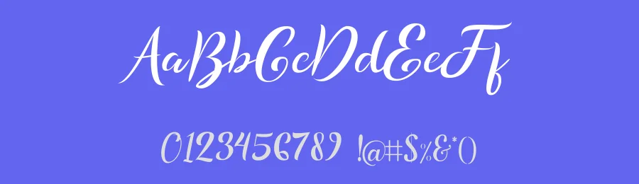 Rindu Calligraphy Typeface by yontype — Script Handwritten Font — thumbnail 3