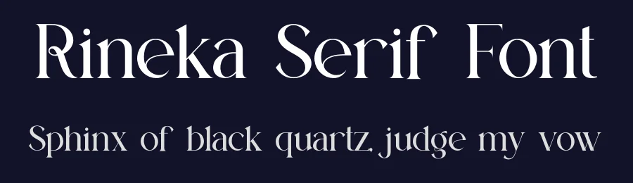 Rineka Serif Font by ErmediaStudio — Serif Font — thumbnail 2
