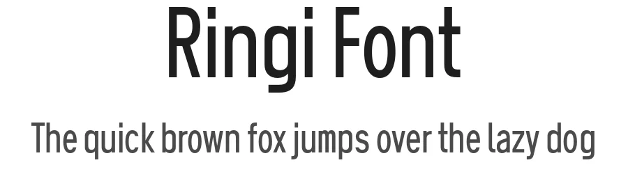 Ringi Font by Inga Plönnigs — Sans Serif Font