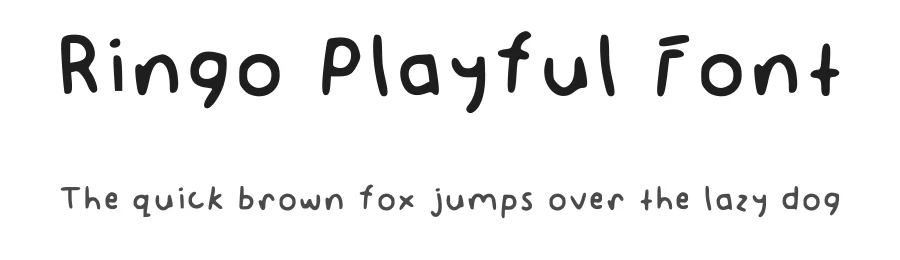 Ringo Playful Font by theadorableink — Script Handwritten Font