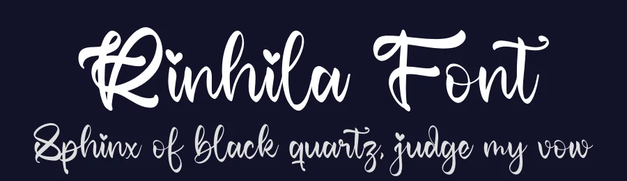 Rinhila Font by letterfabric — Script Handwritten Font — thumbnail 2