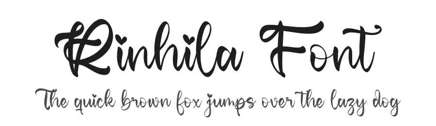 Rinhila Font by letterfabric — Script Handwritten Font