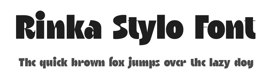 Rinka Stylo Font by timelesstype.co — Sans Serif Font