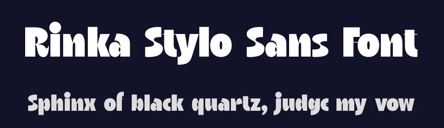 Rinka Stylo Sans Font by timelesstype.co — Display Font — thumbnail 2