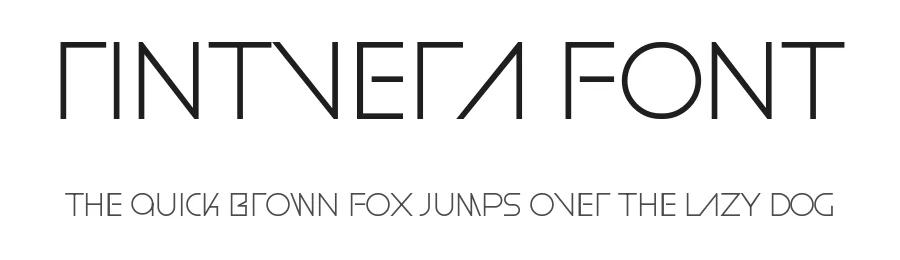 Rintvera Font by ffeeaarr — Display Font