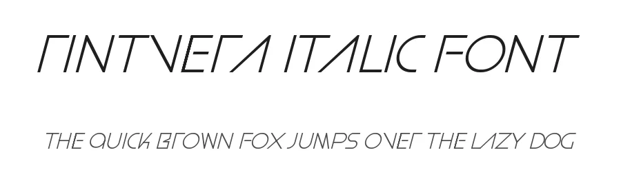 Rintvera Italic Font by ffeeaarr — Decorative Font