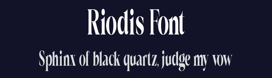 Riodis Font by Propertype — Serif Font — thumbnail 2