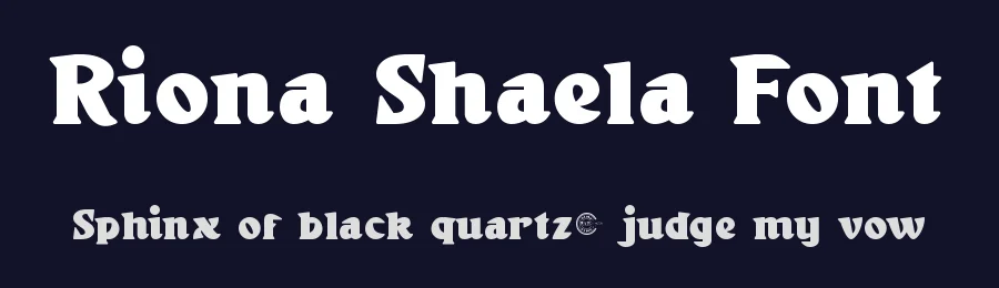 Riona Shaela Font by Rais Project Studio — Sans Serif Font — thumbnail 2