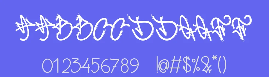Riot Sketch Graffiti Font by Dm Studio — Display Font — thumbnail 3