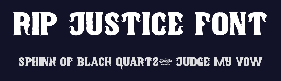 Rip Justice Font by noahtype — Decorative Font — thumbnail 2