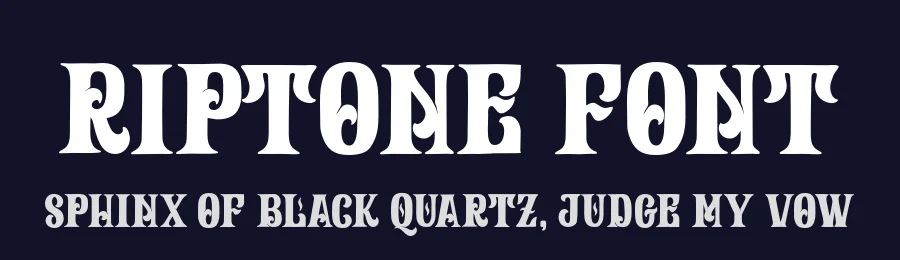 Riptone Font by Colative — Display Font — thumbnail 2