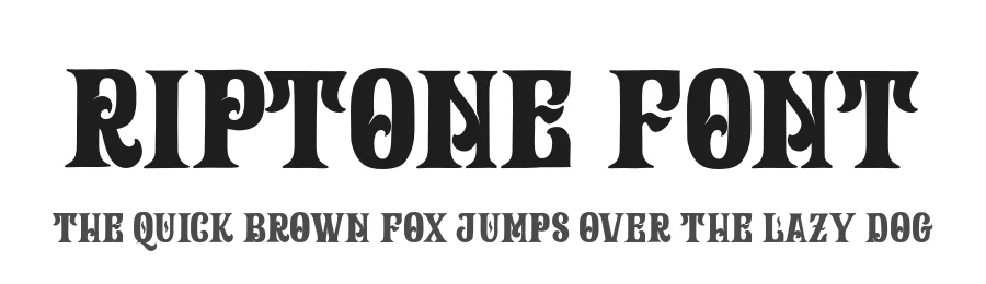 Riptone Font by Colative — Display Font
