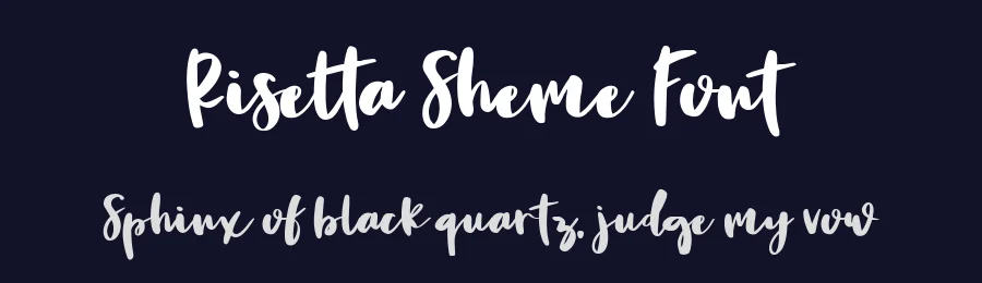 Risetta Sheme Font by metafontsy — Script Handwritten Font — thumbnail 2